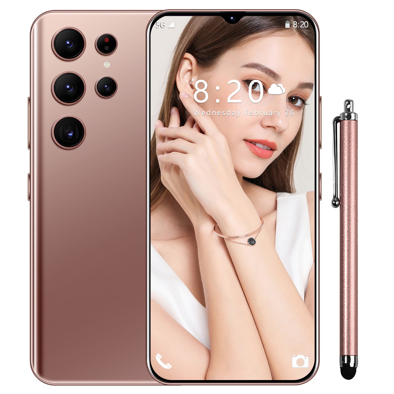 2023 New S23 Ultra 1GB+16GB Support customization 6.53 inch 5+8MP 3500mAh facial unlocking Android 8.1 smartphone